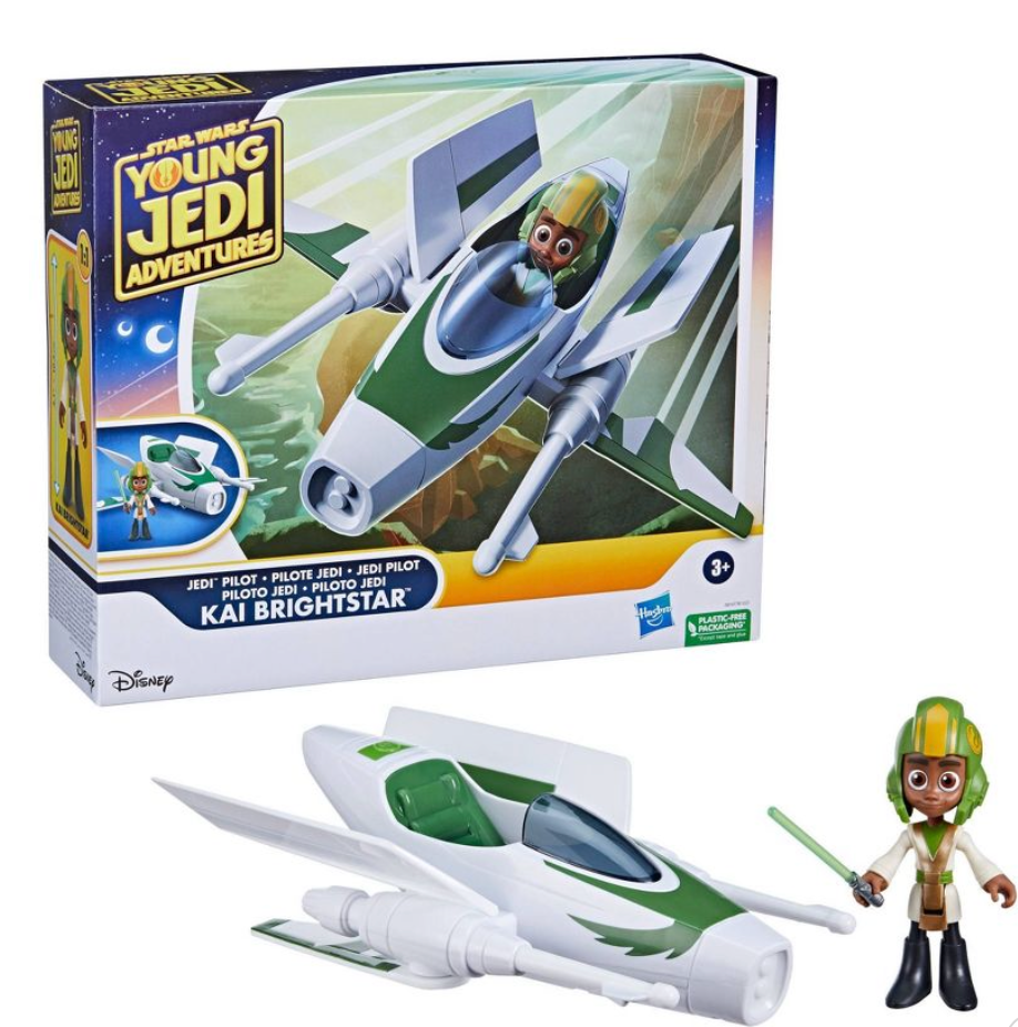 Disney Star Wars Young Jedi Adventures Kai Brightstar Vehicle - Northeast New