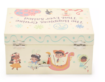 Disney It is a Small World Jewelry Music Box New