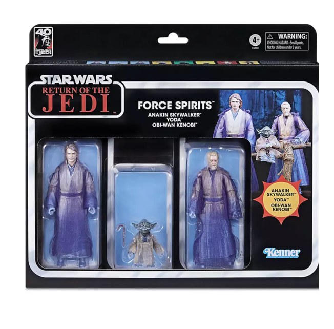 Disney Parks Force Spirits Action Figure Set – Star Wars 40th New With Box