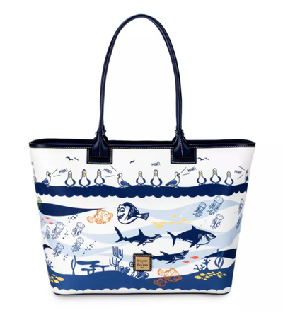 Disney Parks Finding Nemo Dooney & Bourke Tote Bag 20th Anniversary New With Tag