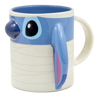 Hallmark Disney Mummy Stitch Sculpted Coffee Mug, 20 oz. New With Tag