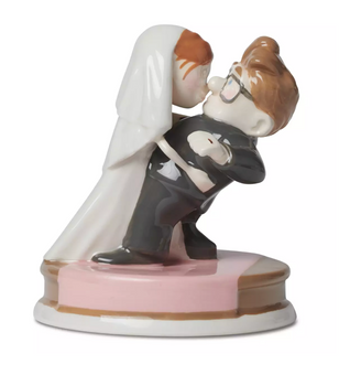 Disney Parks D23 Up Carl Fredricksen and Ellie Ceramic Cake Topper New with Box