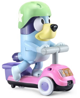 Disney VTech Bluey Scooter Time Bluey New with Box