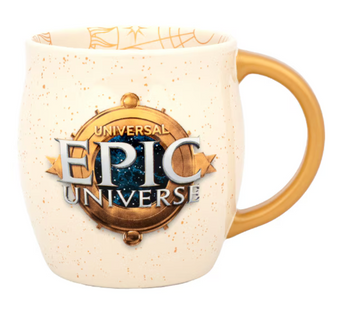 Universal Studios Epic Universe Emblem Coffee Mug New With Tag