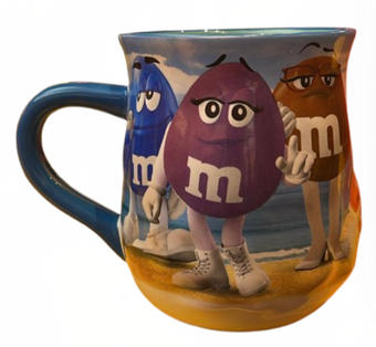 M&M's World Orlando Characters Coffee Mug New with Tag