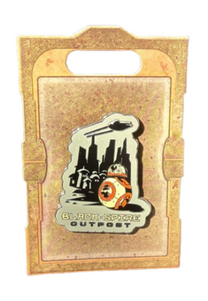 Disney Parks Star Wars Galaxy Edge Black Spire Outpost BB-8 Pin New With Card