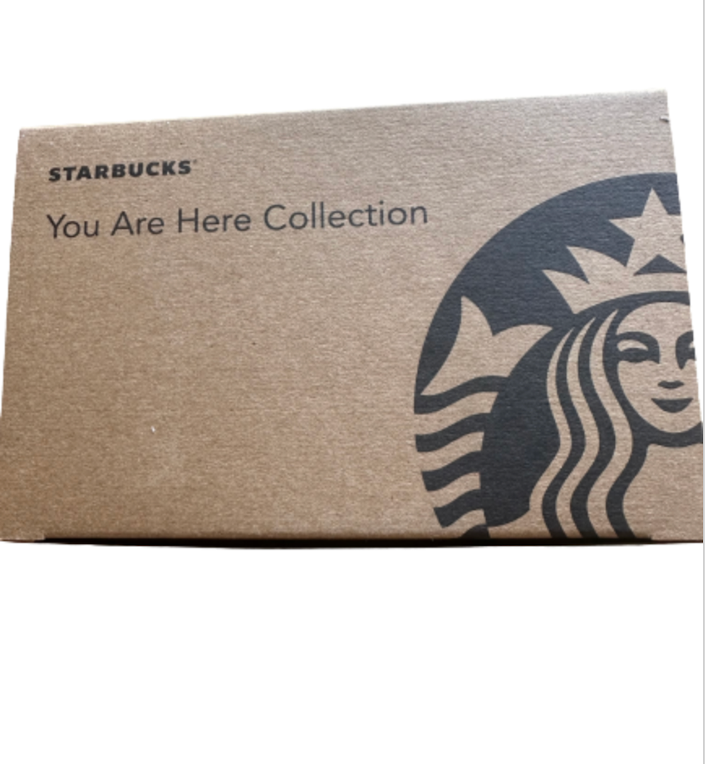 Starbucks You Are Here Bergamo Italy Ceramic Coffee Mug New with Box