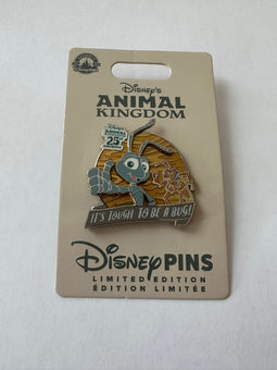 Disney Parks 25th Animal Kingdom It's Tough To Be A Bug Limited Pin New Card