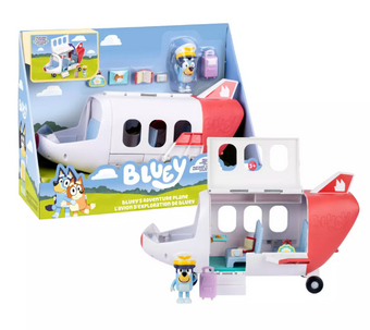 Disney Bluey's Adventure Plane Toy New With Tag