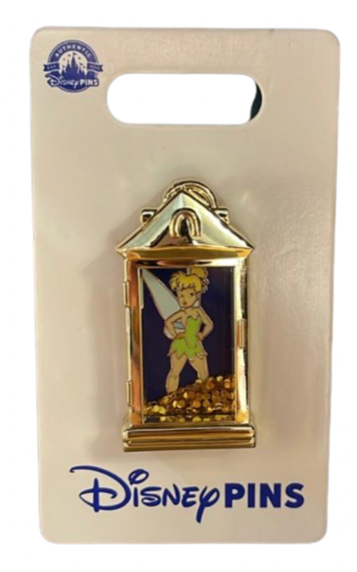 Disney Parks Tinker Bell Lantern Peter Pan Pin New with Card