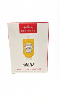 Hallmark 2024 Keepsake Heinz Yellow Mustard Christmas Ornament New with Box