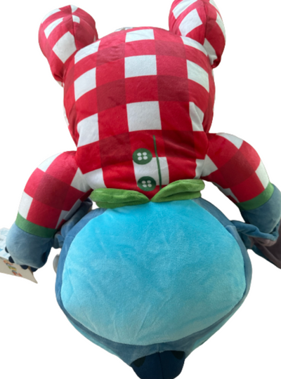 Disney Christmas Holiday Santa Stitch Cuddleez Medium Plush New with Tags