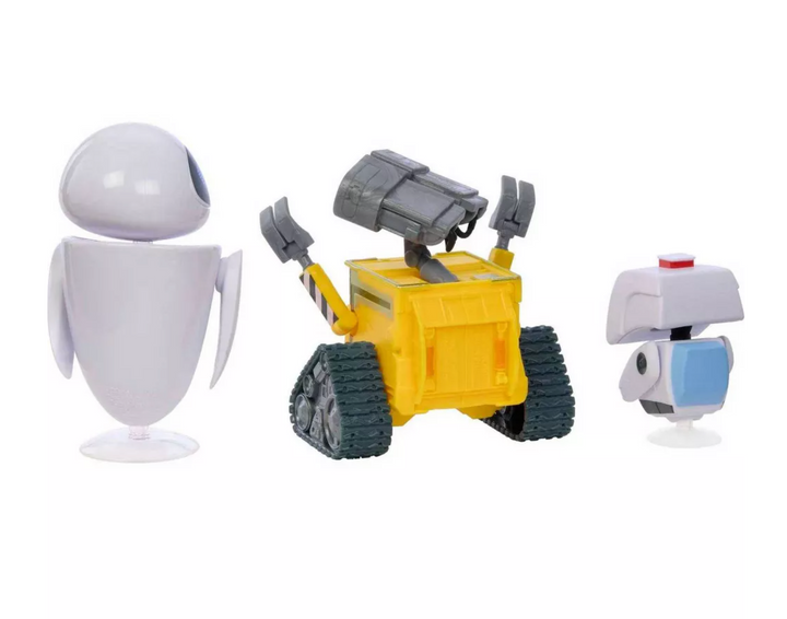 Disney Pixar WALL-E M-O and Eve Storytellers Figure Set Toy New