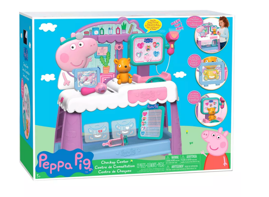 peppapig ORT1-2 maiyapen セット Peppa Pig Dr. Peppa's Care Check Up Center Toy Set New With Box