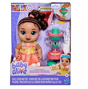 Baby Alive Sweet Smoothies Gigi Giggles Baby Doll New With Box