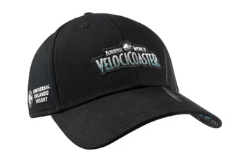 Universal Studios Jurassic World VelociCoaster Adult Cap Baseball Hat New W Tag