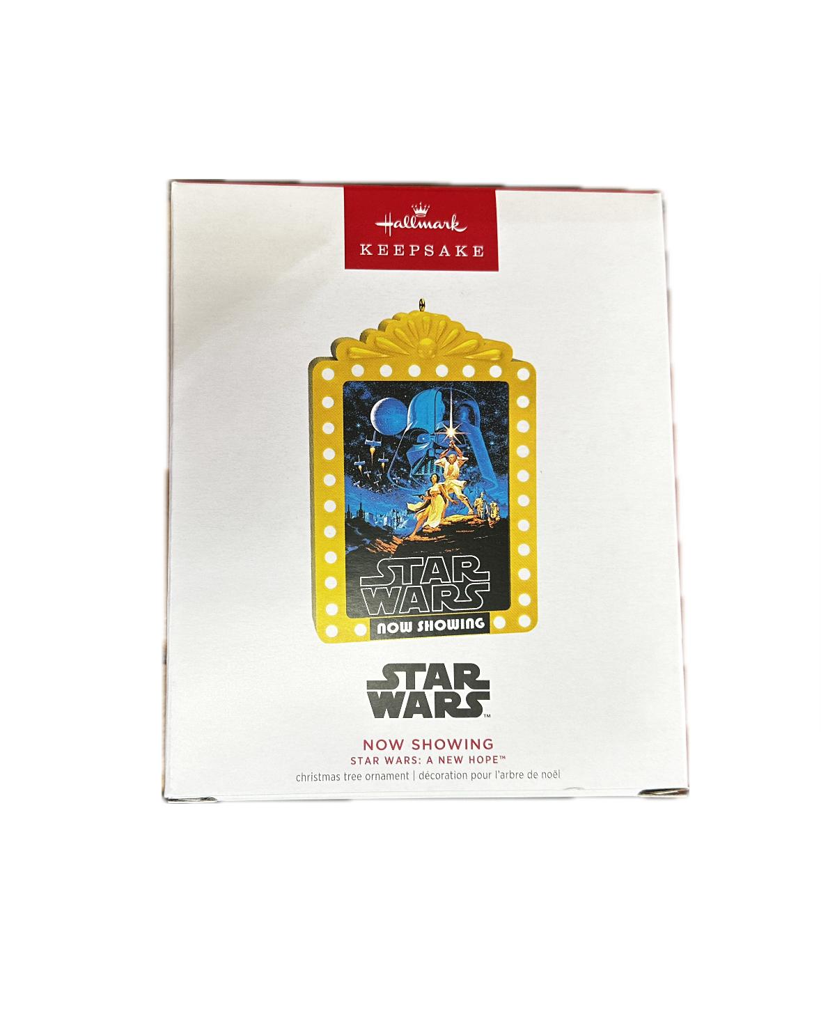 Hallmark 2023 Keepsake Star Wars A New Hope Now Showing Ornament New with Box