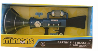 Universal Studios Minions Despicable Me Fartin' Fire Blaster New With Tag