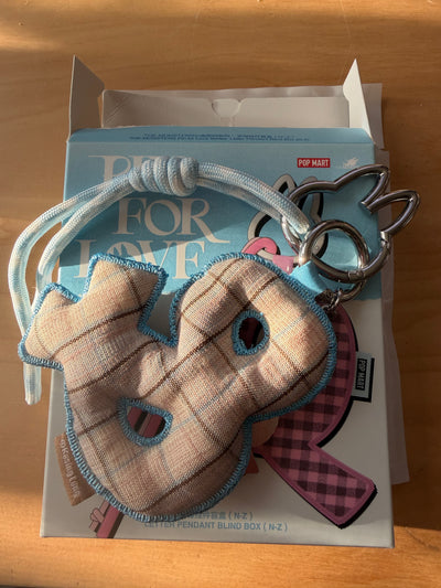 Pop Mart Labubu The Monsters Pin for Love Letter Pendant & Keychain USA New