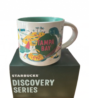 Starbucks Discovery Series Tampa Bay Florida Coffee Mug New with Box