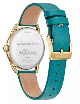 Disney Parks Moana Watch and Pin Set by Citizen New With Tag