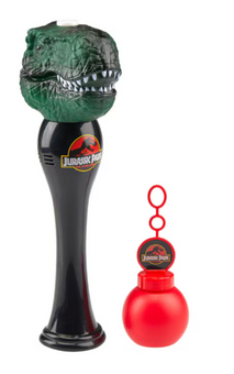 Universal Studios Jurassic Park T. Rex Bubble Wand New With Tag
