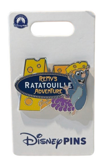 Disney Parks Remy's Ratatouille Adventure Ride Pin New With Card