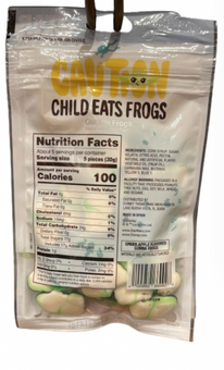 Disney Parks Star Wars Grogu Gummy Frogs Green Apple Flavored 5 OZ Candies New