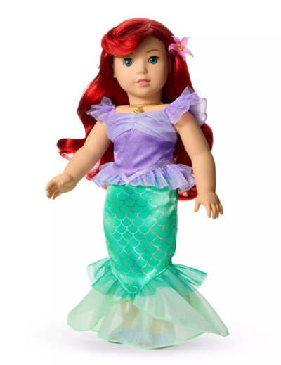 American Girl Disney Princess Ariel Doll Little Mermaid 18'' Toy New With Tag