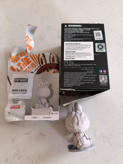 Pop Mart Labubu The Monsters Almost Hidden Sculpture Figure USA SELLER New