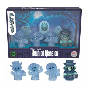 Disney Parks Haunted Mansion Glow in the Dark Little People Collector Set New