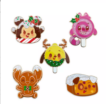 Disney Munchlings 24-Day Advent Calendar Mystery Pin Set 2023 – Limited New