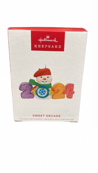 Hallmark 2024 Keepsake Sweet Decade 2024 Christmas Ornament New with Box