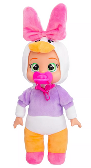 Cry Babies Disney 9" Plush Baby Doll Tiny Cuddles Disney Daisy Toy New with Tag