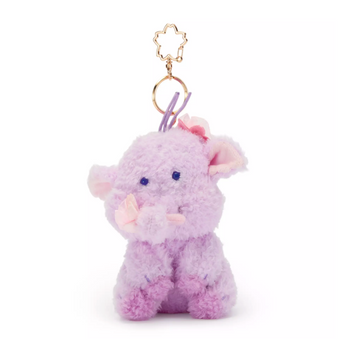 Disney Store Japan Winnie the Pooh Lumpy Sakura Plush Keychain New with Tag