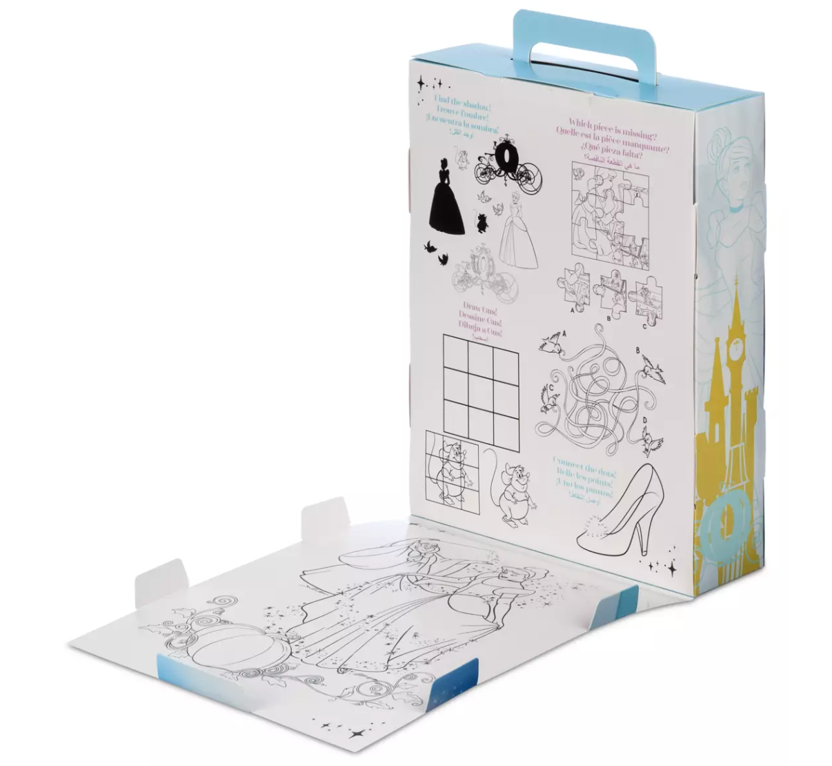 Disney Story Doll with Accessories and Activity Cinderella New with Box