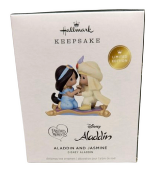 Hallmark Disney Precious Moments Aladdin Jasmine Limited Christmas Ornament New