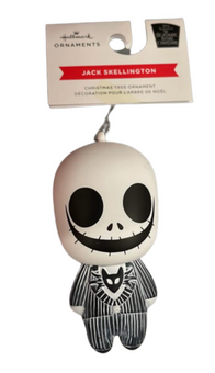 Hallmark Disney Jack Skellington Black Silicone Christmas Ornament New with Tag