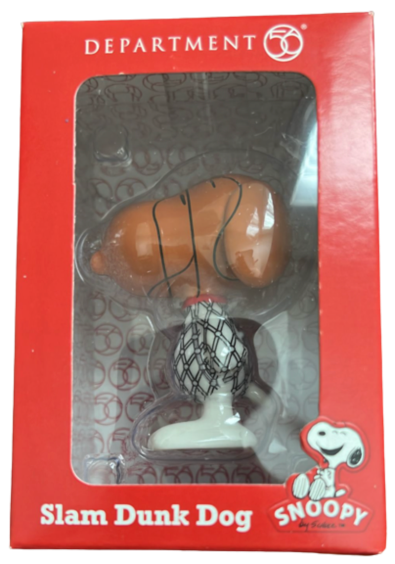 Department 56 Peanuts Snoopy Slam Dunk Dog Christmas Ornament New With Tag