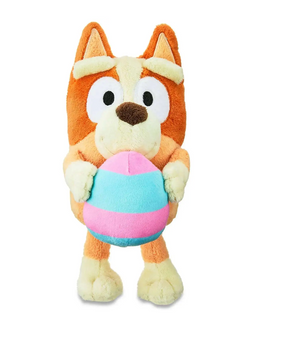 Bluey Easter Bingo Holding Easter Egg Plush New with Tag