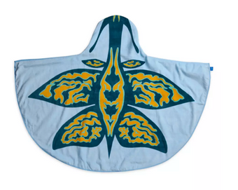 Disney Parks Pandora Avatar Way of Water Ilu Hooded Youth Kid Towel New with Tag