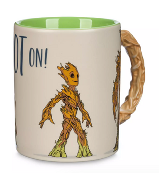 Disney Parks Groot 'Get Your Groot On! Guardians of Galaxy Coffee Mug New W Tag