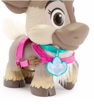 Disney Parks Sven Nurture Play Set Frozen Sven Figure Olaf Figure Stall Carrier
