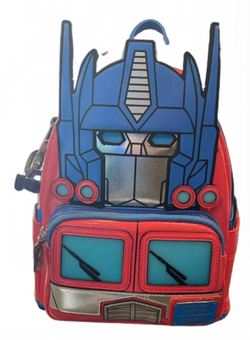 Universal Studios Loungefly Transformers Optimus Prime Backpack Yellow New W Tag