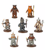 Disney Star Wars Ewok Figurine Set Return of the Jedi 40th Anniversary New