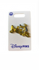 Disney Parks 2024 Pluto Sculpted Metallic 3D Pin New with Card