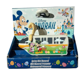 Disney Parks Spring Mini Monorail Toy New with Tag