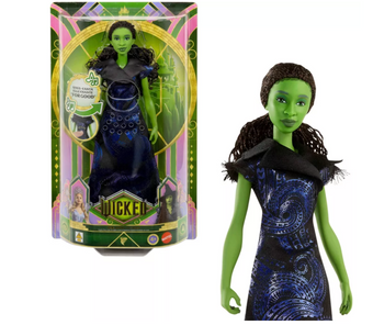 Universal Pictures’ Wicked Movie For Good Singing Elphaba Doll New with Box