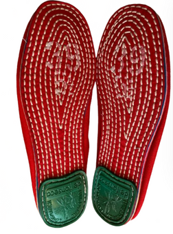 Disney Red Daisy Donald Love De Fonseca Italy Espadrilles Flat Shoes Size 7 New