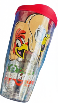 Disney Parks Epcot Mexico The Three Caballeros Tervis 24 Oz Tumbler New With Tag